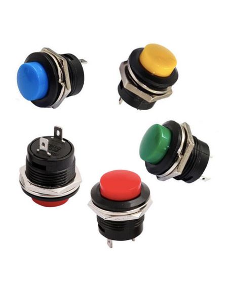 Przycisk chwilowy R13-507 kolor 250V 3A PB-02