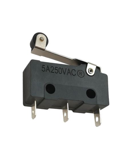 Wyłącznik krańcowy KW11-N 250V/5A mini z rolką