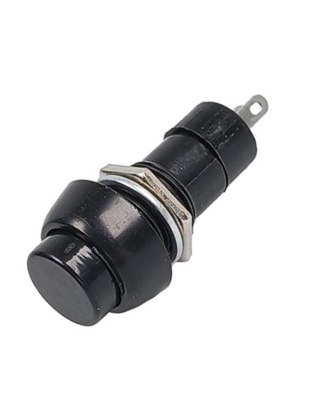 Przycisk chwilowy okrągły zwierny NO czarn PBS-11B