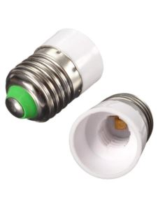 Adapter żarówki E14 do gniazda E27 przejście