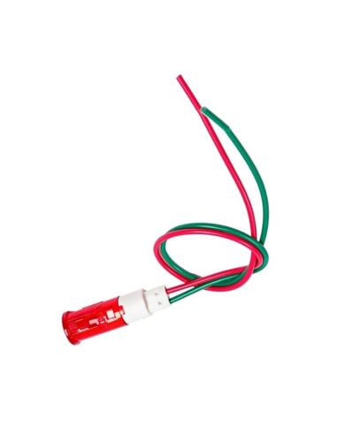 Kontrolka LED 220V czerwona mini 10mm