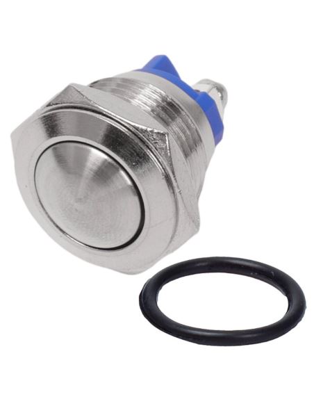 Przycisk chwilowy okrągły zwierny NO PBW-16BKS