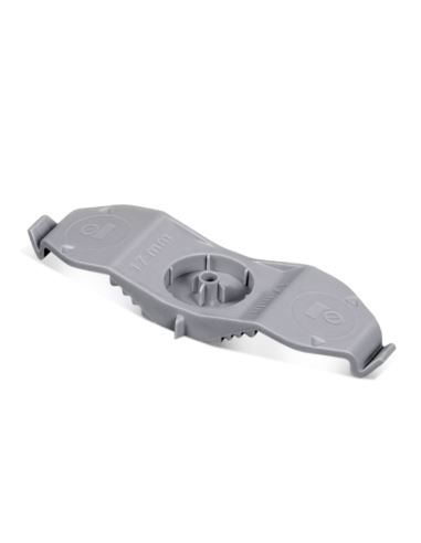 Uchwyt do kabli płaskich P/T podw 17mm PA RAWLPLUG