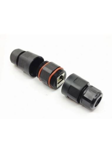 Łącznik mufa 2xRJ45 STP kat.6 IP68