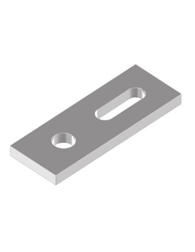 Adapter montażowy 80x30 (A) aluminiowy do dwugwint