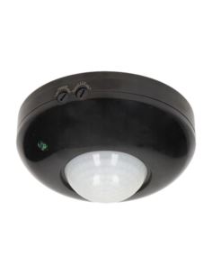 Czujnik ruchu 360st 1200W IP20 sufitowyczarny ORNO