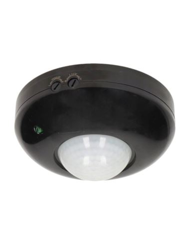Czujnik ruchu 360st 1200W IP20 sufitowyczarny ORNO