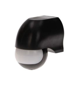 Czujnik ruchu 180st 1200W IP44 czarny ORNO