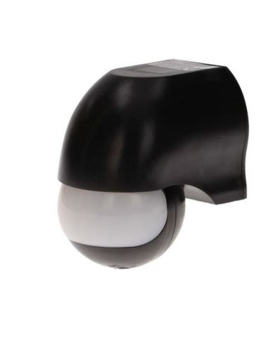 Czujnik ruchu 180st 1200W IP44 czarny ORNO