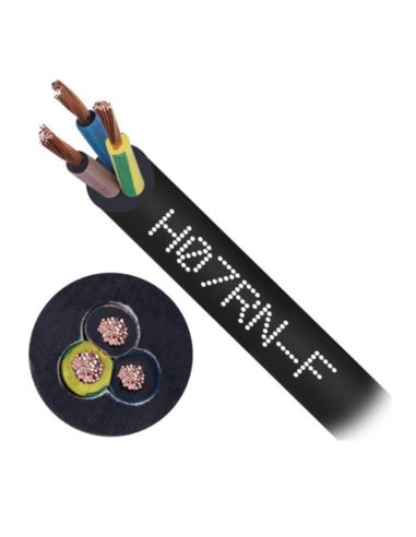 Przewód w izolacji gumowej (OnPd) H07RN-F 3G1,5