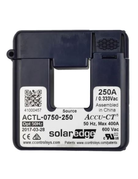 Przekładnik prądowy 250A do licznika en. SolarEdge