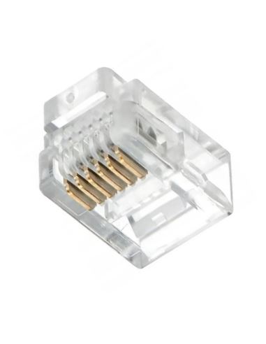 Wtyk telefoniczny 6P6C RJ12 6(6) X-ML-MP06-6-15