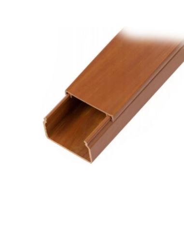 Korytko kablowe 17x15 /2m brązowe