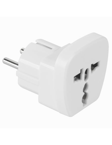 Adapter podróżny AC wt. Polska - gn. Anglia biały