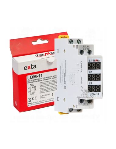 Modułowy wskaźnik napięcia 3-faz LDM-11 cyfrowy