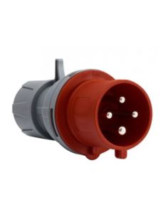 Wtyczka siłowa 16A 4P IP44