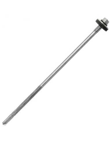 Wkręt 5.5x200 samogwintujący GTR12 z pod.stal.EPDM