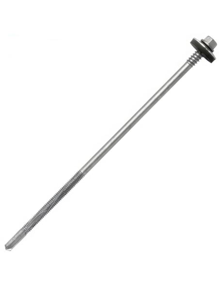 Wkręt 5.5x200 samogwintujący GTR12 z pod.stal.EPDM