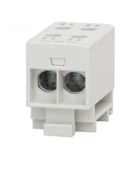 Złączka LZ 2x35/2x35mm2 szara na szynę TH35