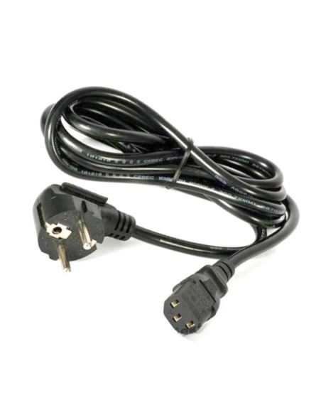 Kabel zasilający PC 3m komputerowy czarny