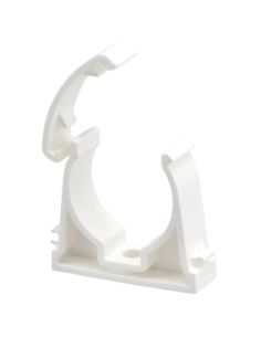 Uchwyt zamykany UZ-37 do montażu rur 37mm biały