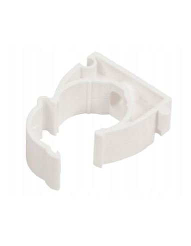 Uchwyt zamykany UZ-47 do montażu rur 47mm biały