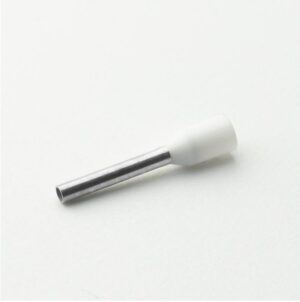 Końcówka tulejkowa izolowana HI 0,75/10 biała