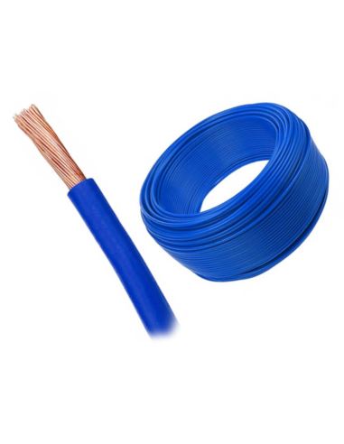 DH Przewód 2,5mm na wysokie temp. niebieski 1mb