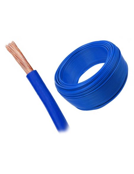 DH Przewód 2,5mm na wysokie temp. niebieski 1mb