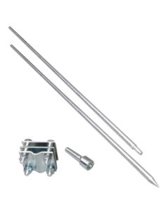 Uziom kompletny ANI-3M 3m fi16mm z złączem krzyż.