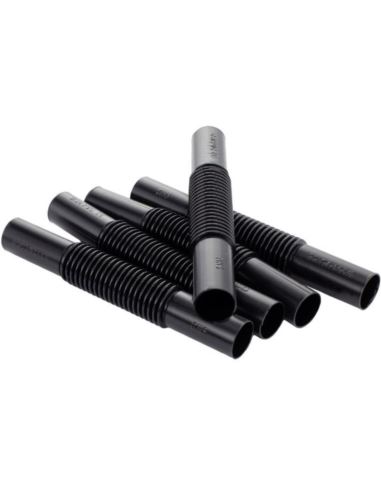 Złączka ZCLF-37 czarna UV karbowana