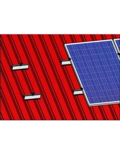 Mostek ALU 40mm x 30cm blacha trapezowa 2