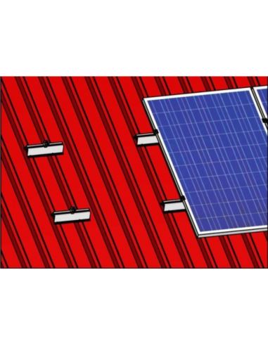 Mostek ALU 40mm x 30cm blacha trapezowa