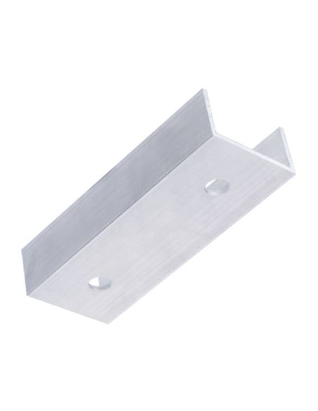 Łącznik aluminiowy skręcany 120x45x25mm SZYNA ALU