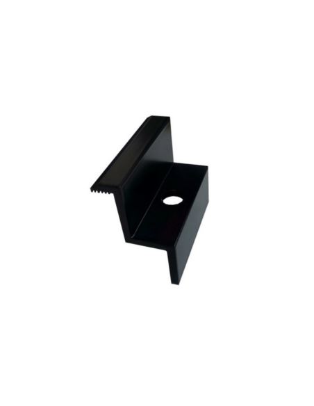 Klamra końcowa 50x40mm M8 CZARNA