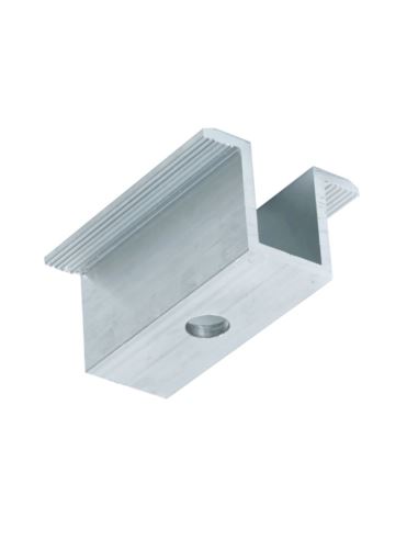 Klamra środkowa 50x25mm M8 aluminiowa