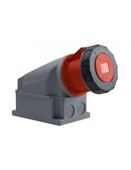 Gniazdo siłowe stałe 63A 5P 400V POWER TWIST IP67