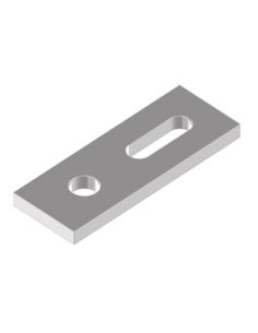 Adapter montażowy 80x30 (N) nierdzewny do dwugwint