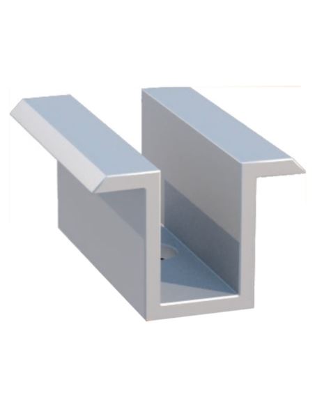 Klamra środkowa 50x25mm M8 aluminiowa