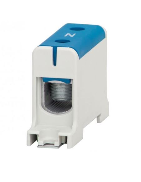 Złączka LZ 16mm2-95mm2 niebieska na szynę TH35