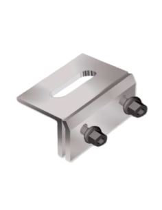 Uchwyt dachowy na rąbek krótki, mocowanie profila