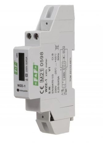 Licznik 1 fazowy energii elektrycznej WZE-1