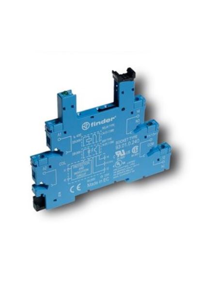 Gniazdo do przekaźnika 93.01.7.024 na szynę