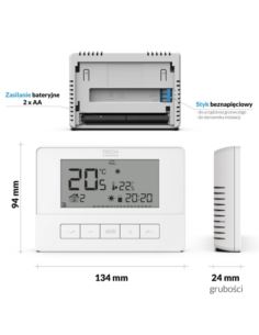 Termostat T-4.1 Tech bateryjny NO/NC 2