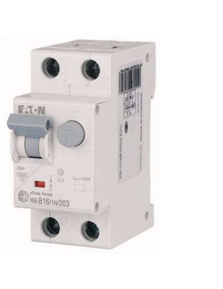 Wyłącznik różnicowoprąd.HNB-B16A/1N 30mA 2P typ AC