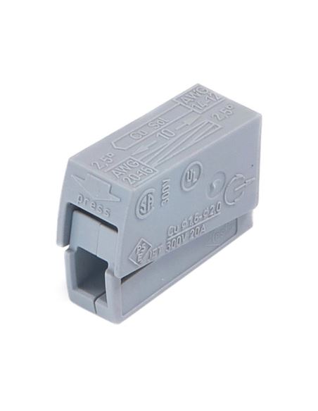 WAGO 224-101 Szybkozłączka oświetleniowa 2x1-2,5mm