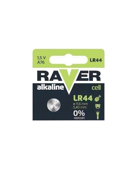 Bateria alkaliczna LR44/AG13 RAVER guzikowa