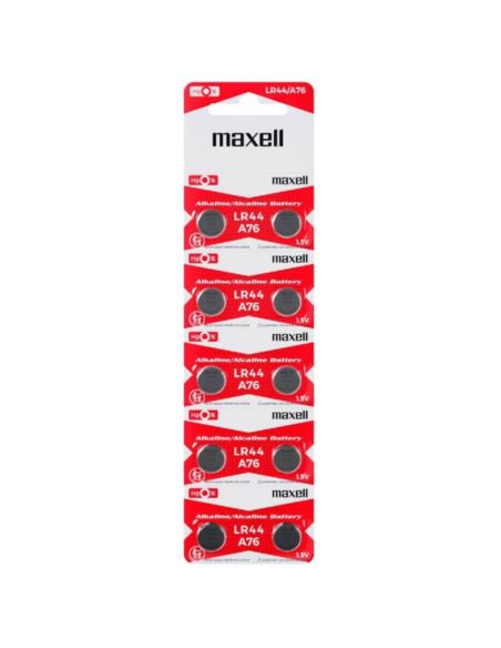 Bateria alkaliczna LR44/AG13 MAXELL guzikowa 1szt.