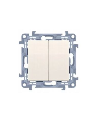 Simon10 Łącznik świecznikowy 10AX IP20 kremowy