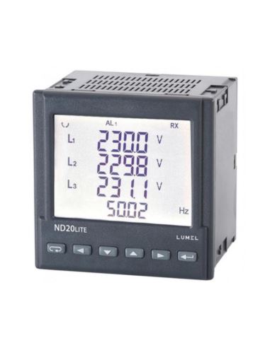 Miernik parametrów sieci 1 i 3 fazowej